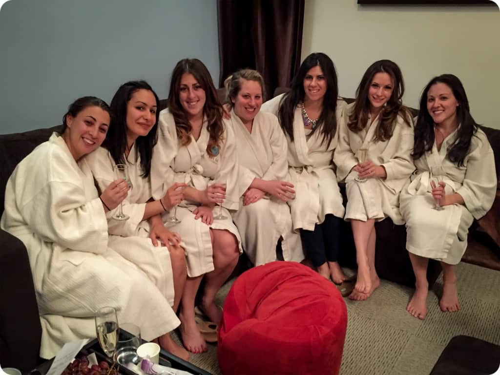 Spa Bachelorette Party For Rochelle Ohm Spa Nyc