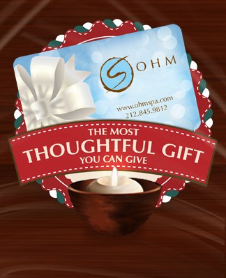Design & Send An Ohm Spa Gift Card